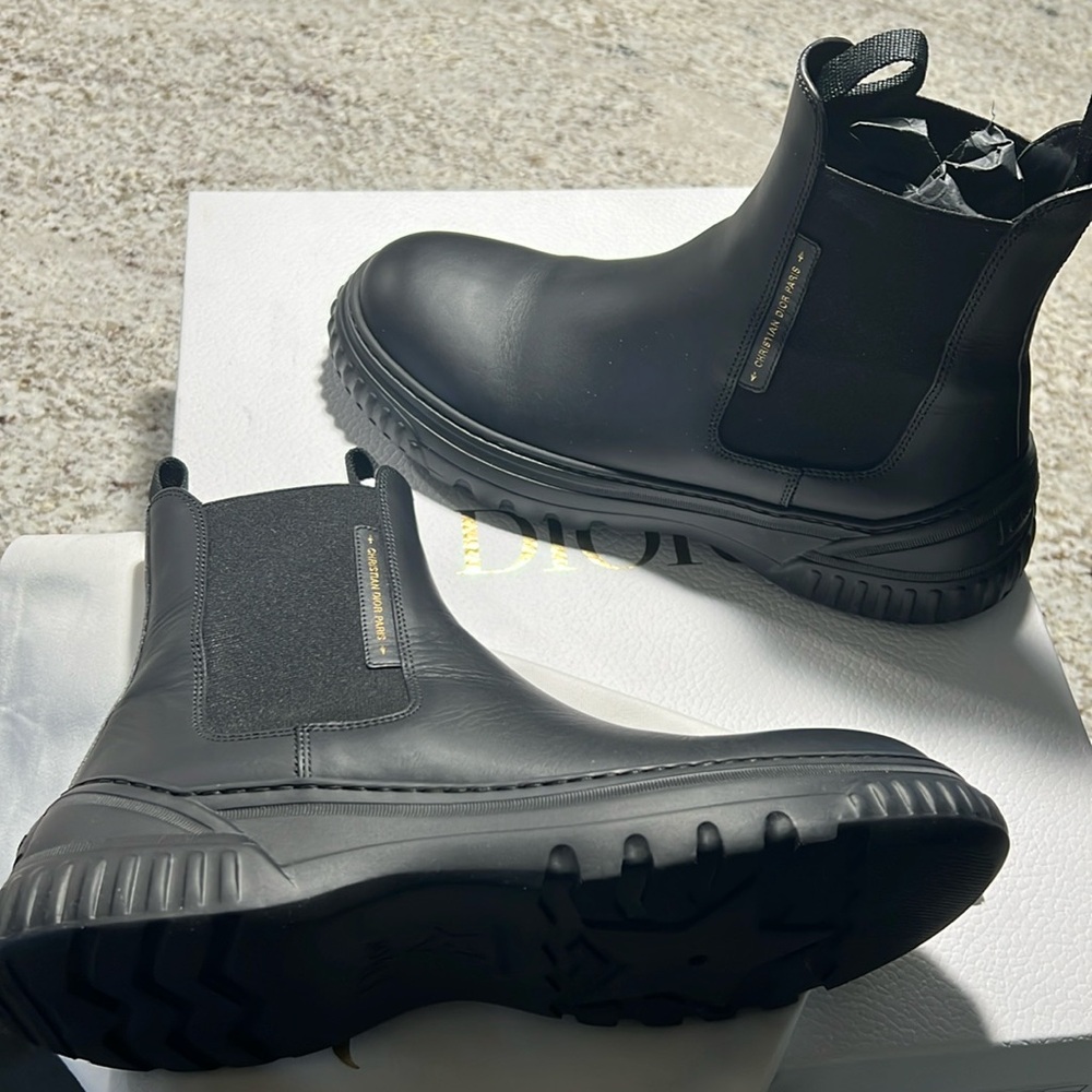 Dior D-RACER calfskin boot